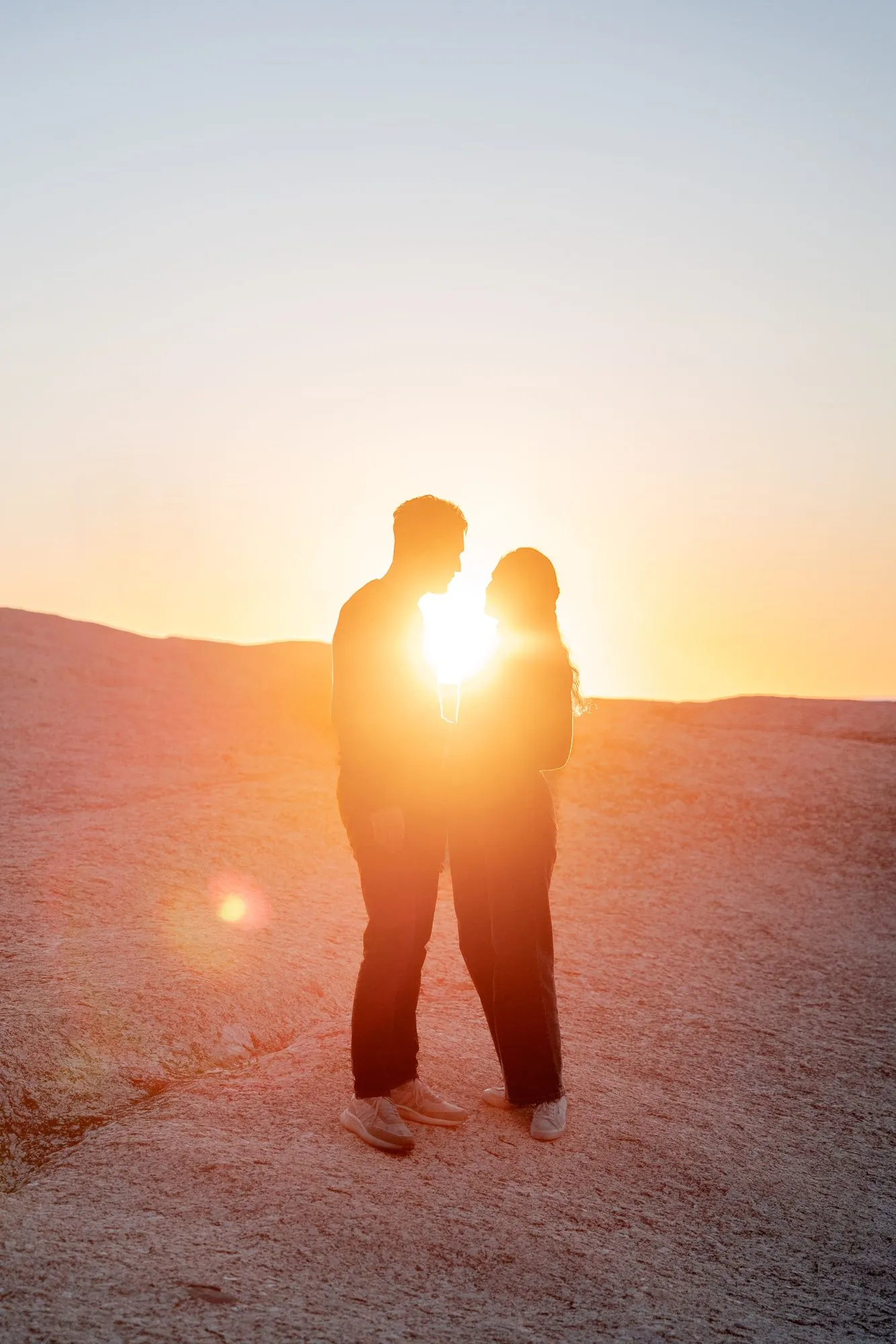 Engagement session on the Cape Town coastline