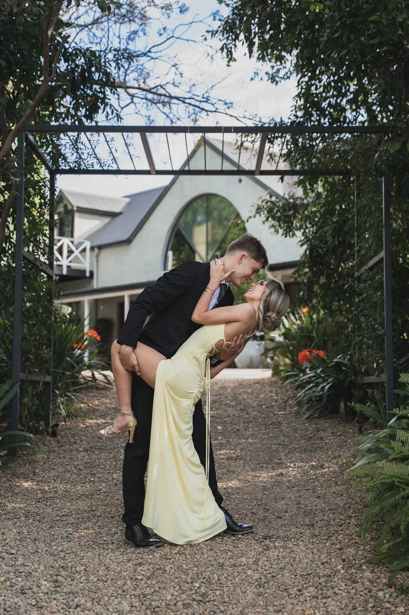Matric farewell portrait, Western Cape